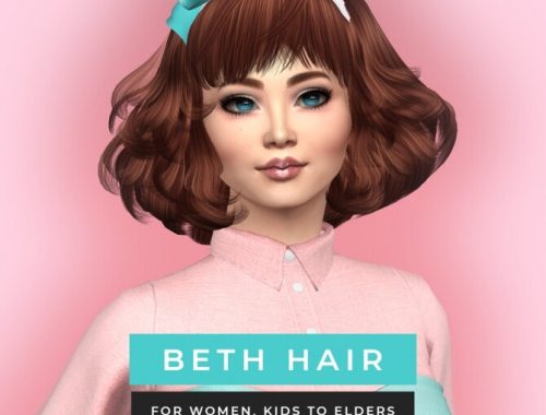 BETH, VICTOR & NICOLE HAIRS at Sonya Sims