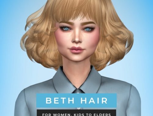 BETH, VICTOR & NICOLE HAIRS at Sonya Sims