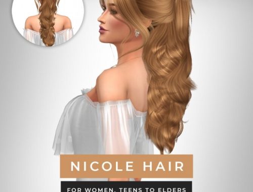 BETH, VICTOR & NICOLE HAIRS at Sonya Sims