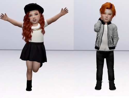 Beto Models Toddler (Pose Pack)