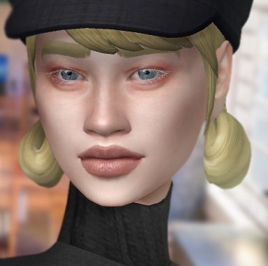 JASPER HAIR + POMPOM ACC at Candy Sims 4