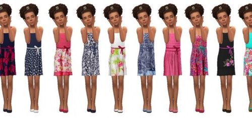 BG BANDEAU DRESS CF at Sims4Sue