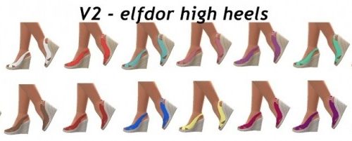 BG ESPADRILLES RECOLOUR 2 versions at Sims4Sue