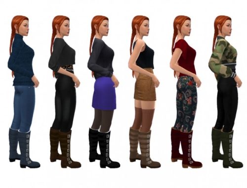 BG GOTHIC COMBAT BOOTS at Sims4Sue