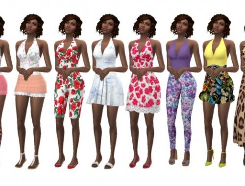 BG HALTERNECK TANK at Sims4Sue