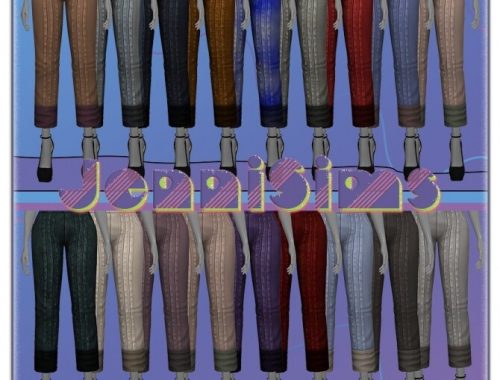 BGC pants lines Front at Jenni Sims