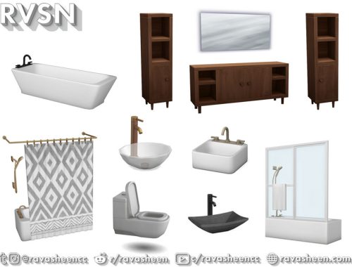 Bidet As It May Bathroom Set