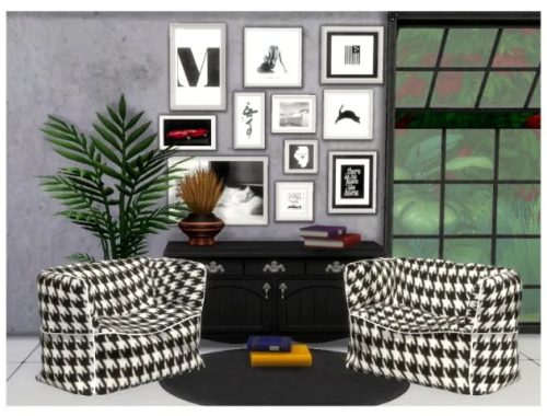 Big Comfy Chair by Oldbox at All 4 Sims