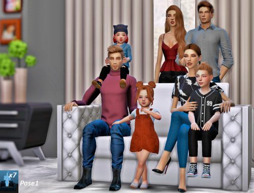 Big Family - Pose Pack