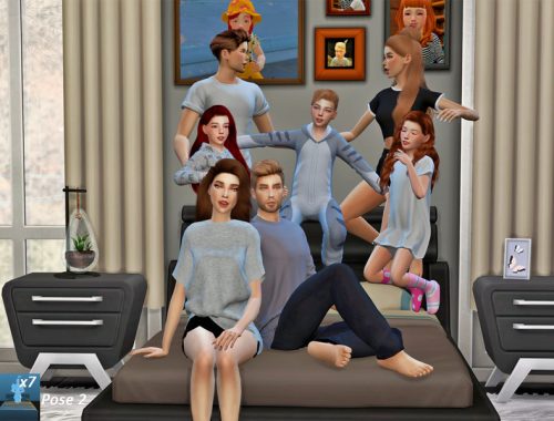 Big Family - Pose Pack