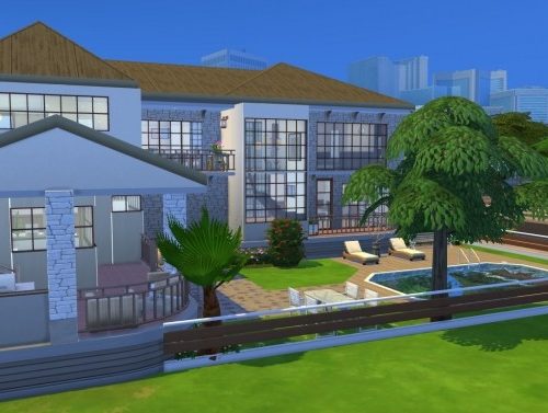 Big Fancy House by xperimental.sim at Mod The Sims