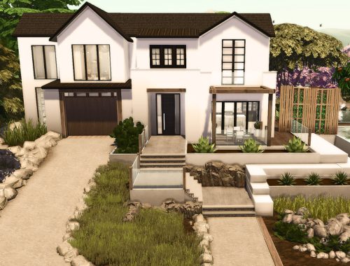 Big Modern Family House - No CC
