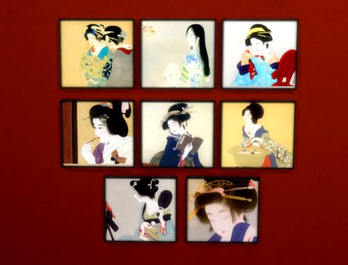 Bijinga (A painting of beauty in Japanese art)
