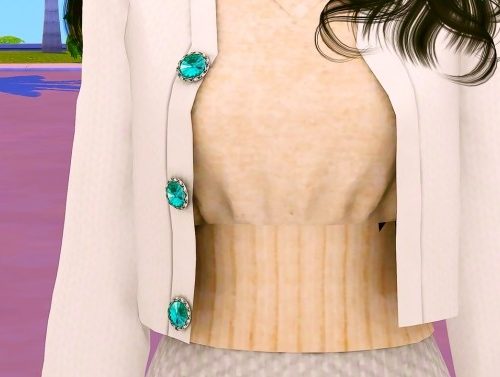 Bijou button Cardigan DR at RIMINGs