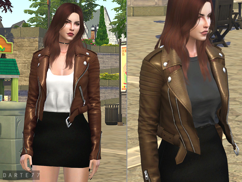 Biker Jacket - Acc - The Sims 4 Catalog