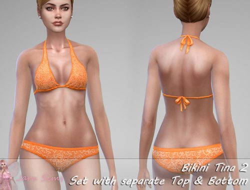 Bikini Tina 2 - Set with separate top and bottom