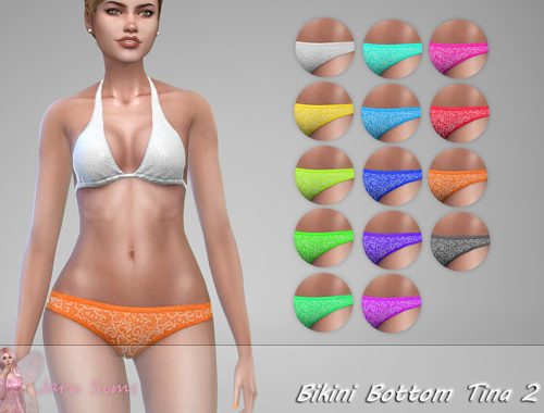 Bikini Tina 2 - Set with separate top and bottom