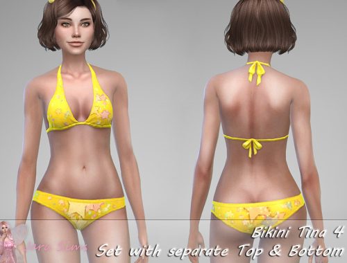 Bikini Tina 4 - Set with separate top and bottom