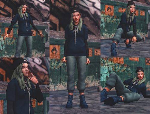 Billie Eilish Pose Pack