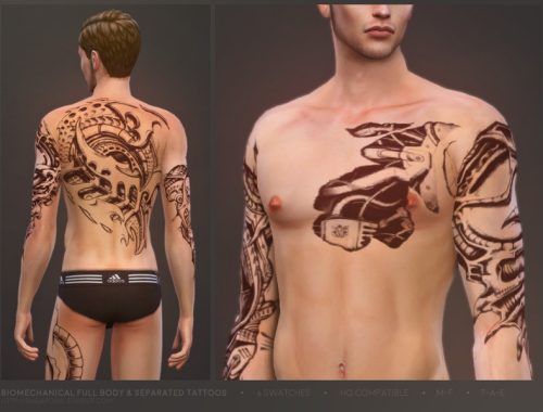 Biomechanical tattoos