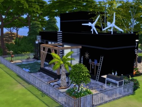 BLACK HOUSE PART ONE at MODELSIMS4