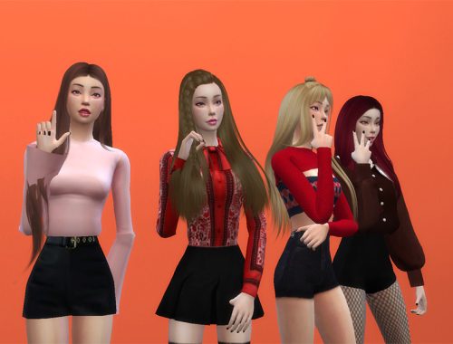 BLACKPINK "AS IF IT'S YOUR LAST" POSE PACK 2