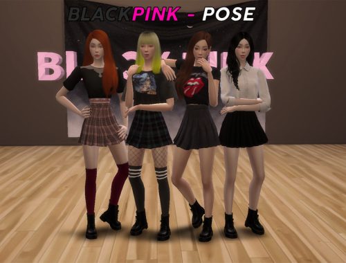 BLACKPINK "BOOMBAYAH" POSE PACK 1