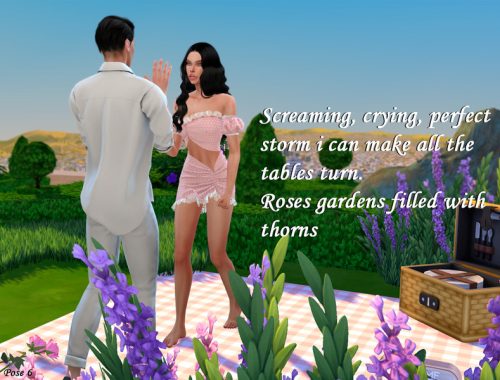 Blank Space I - Pose pack