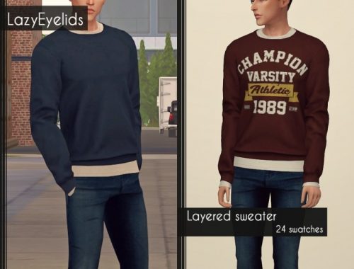 Blazer, ripped knees skinnies, hooded anorak & sweater at LazyEyelids