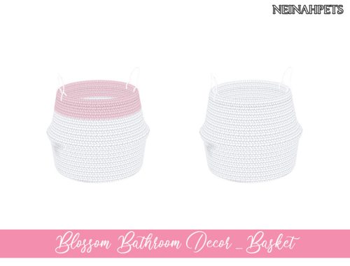 Blossom Bathroom Decor {Mesh Required}