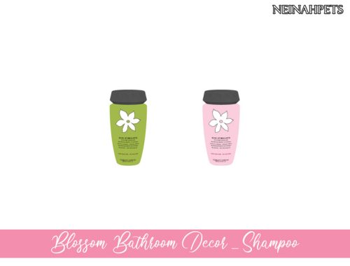 Blossom Bathroom Decor {Mesh Required}