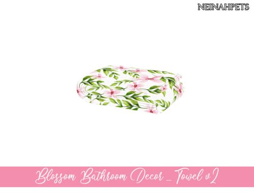 Blossom Bathroom Decor {Mesh Required}