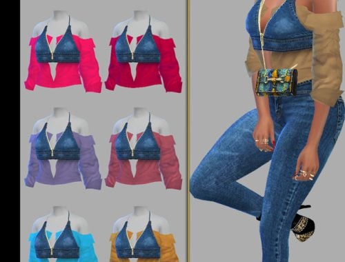Blouse & Boots (P) at FusionStyle by Sviatlana