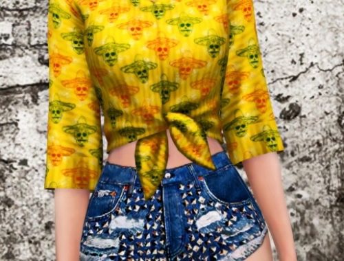 Blouse Tied at Jenni Sims