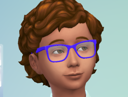 Recolored Glasses for Girls and Boys
