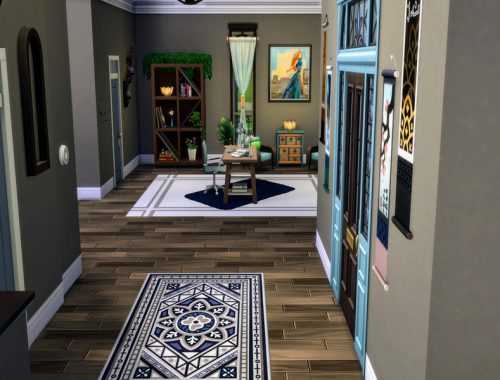 Blue Colonial
