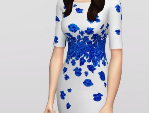 Blue Lasa Poppy Dress at Rusty Nail