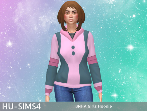 BNHA Girls Hoodie