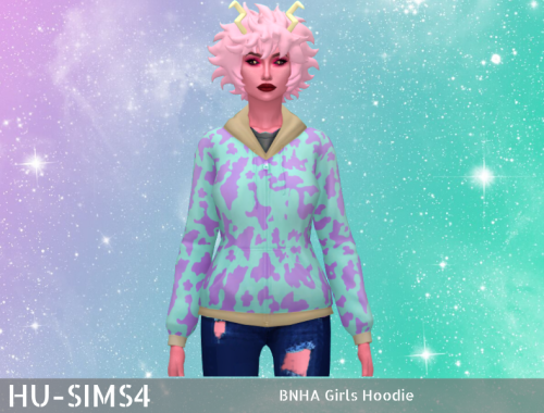 BNHA Girls Hoodie