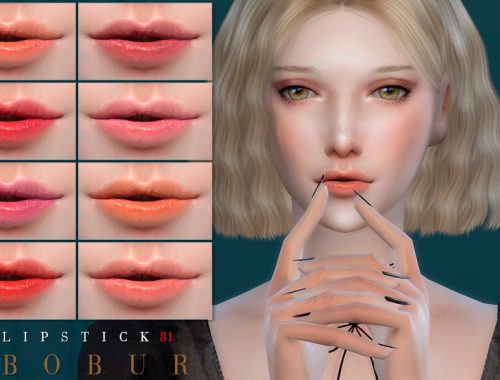Bobur Lipstick 81