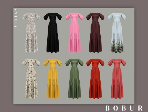 Bobur Vivian farm dress