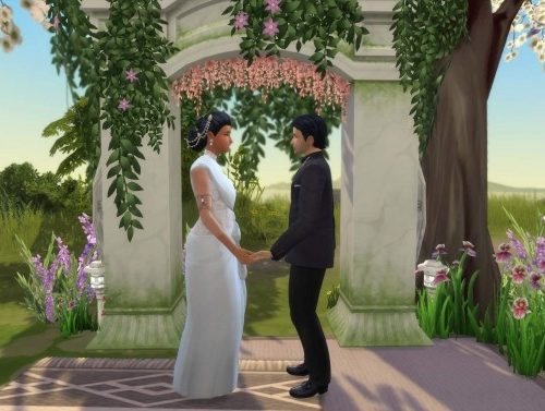 Bohemian Bluffs Outdoor Wedding Venue by Lahawana at Mod The Sims