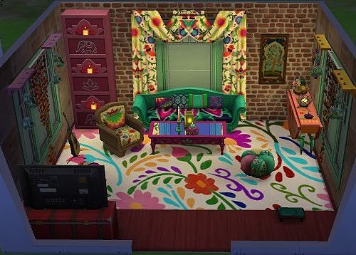 Bohemian Comfort livingroom by Avalanche at Sims Marktplatz
