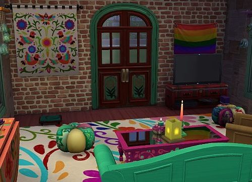 Bohemian Comfort livingroom by Avalanche at Sims Marktplatz