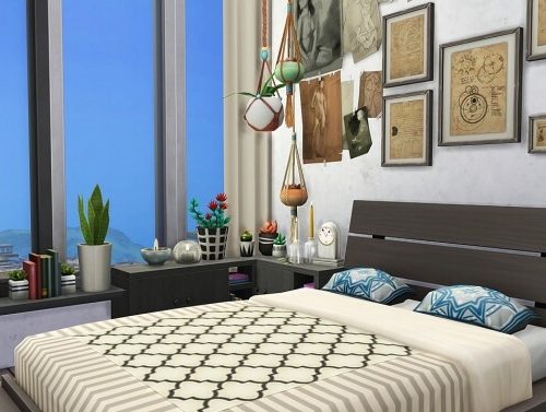 BOHEMIAN ROOMMATES DREAM APARTMENT at Aveline Sims