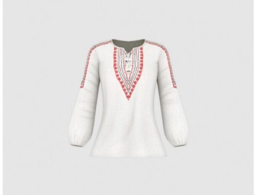 Bohemian Summer Blouse at Happy Life Sims