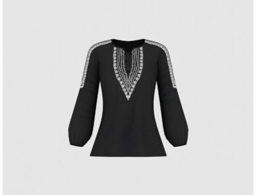 Bohemian Summer Blouse at Happy Life Sims