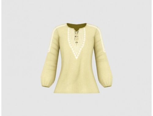 Bohemian Summer Blouse at Happy Life Sims