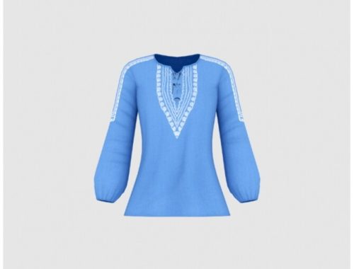 Bohemian Summer Blouse at Happy Life Sims