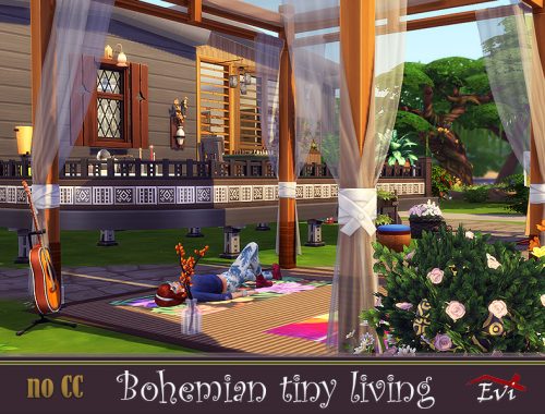 Bohemian Tiny Living